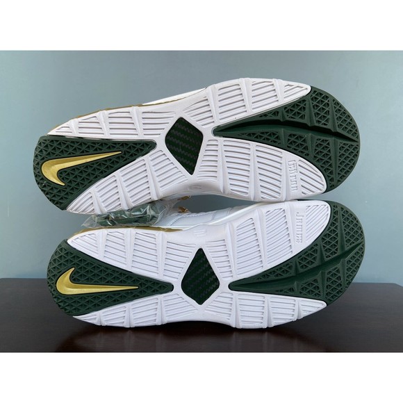 Nike LeBron 3 III QS "SVSM Home" 2019 Men's Size 10.5 AO2434-102 - Picture 10 of 12